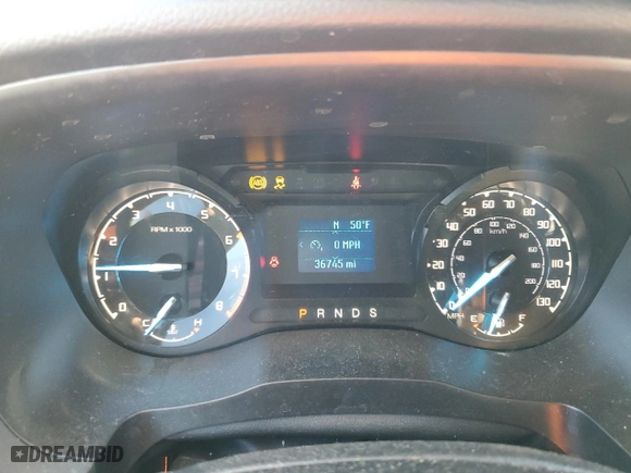 2022 Ford Ranger XL with VIN 1FTER1FH5NLD47814, listed as a Copart auction lot 80642984 with 36,745 mi miles and Salvage Title. Bid and sale history available at carsss.com. Image 9.