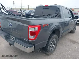 2021 Ford F-150 XL with VIN 1FTFW1E89MFB68946, listed as a IAAI auction lot 39366393 with 1 mi miles. Bid and sale history available at carsss.com. Image 4.