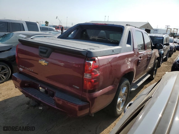 2007 Chevrolet Avalanche LT w/3LT with VIN 3GNFK12317G167787, listed as a Copart auction lot 65424004 with 0 mi miles and Salvage Title. Bid and sale history available at carsss.com. Image 3.