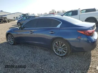 2018 Infiniti Q50 RED SPORT 400 with VIN JN1FV7AR0JM481270, listed as a Copart auction lot 53777515 with 42,555 mi miles and Clean Title. Bid and sale history available at carsss.com. Image 2.