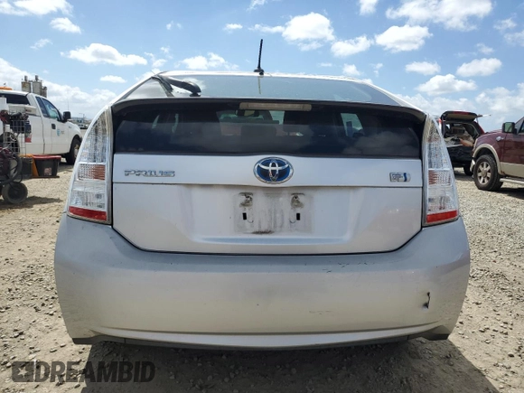 2011 Toyota Prius I with VIN JTDKN3DU3B0319923, listed as a Copart auction lot 51109065 with 195,668 mi miles and Clean Title. Bid and sale history available at carsss.com. Image 6.