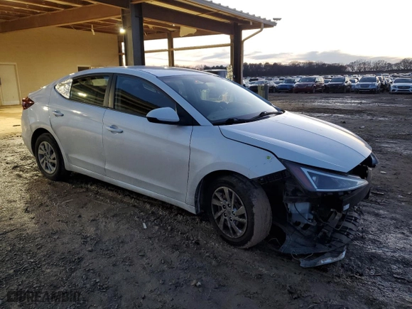 2019 Hyundai Elantra SE with VIN 5NPD74LF5KH405474, listed as a Copart auction lot 42059495 with 183,413 mi miles and Salvage Title. Bid and sale history available at carsss.com. Image 4.