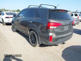 2015 Kia Sorento EX with VIN 5XYKU4A77FG555269, listed as a IAAI auction lot 42014317 with 168,218 mi miles and . Bid and sale history available at carsss.com. Image 3.