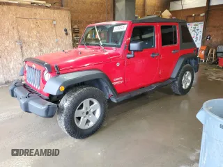 2012 Jeep Wrangler Unlimited Sport z VIN 1C4HJWDG2CL117124, wystawiony jako Copart lot #57288435 z przebiegiem 134 860 mil mil oraz Czysty tytuł • Clean title. Historia ofert i sprzedaży dostępna na DreamBid. Obrazek 1.