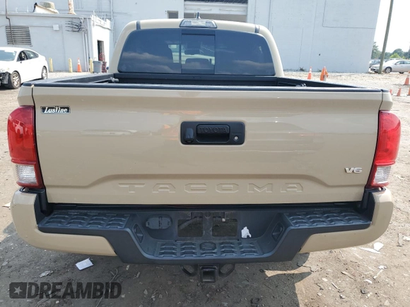 2017 Toyota Tacoma SR5 with VIN 3TMCZ5AN6HM094033, listed as a Copart auction lot 60433505 with 87,708 mi miles and Salvage title. Bid and sale history available at DreamBid. Image 6.