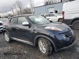 2013 Nissan Juke SV with VIN JN8AF5MV0DT228935, listed as a Copart auction lot 44657985 with 70,812 mi miles and Salvage Title. Bid and sale history available at carsss.com. Image 4.