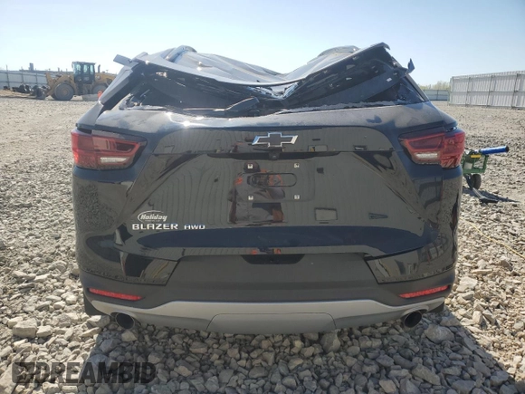 2023 Chevrolet Blazer LT z VIN 3GNKBHR44PS176048, wystawiony jako Copart lot #56569765 z przebiegiem 25 619 mil mil oraz Nie do naprawy • Non repairable. Historia ofert i sprzedaży dostępna na DreamBid. Obrazek 6.