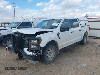 2023 Ford F-150 XL with VIN 1FTFW1E54PKD38809, listed as a IAAI auction lot 41656998 with 29,343 mi miles. Bid and sale history available at carsss.com. Image 2.