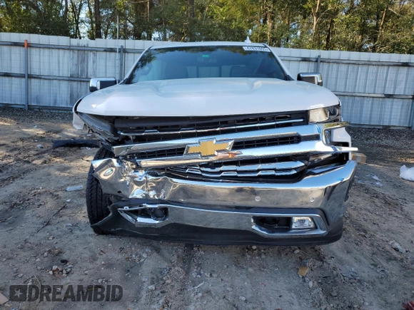2020 Chevrolet Silverado 1500 LTZ with VIN 3GCUYGED1LG366550, listed as a Copart auction lot 47831655 with 51,271 mi miles and Salvage Title. Bid and sale history available at DreamBid. Image 5.