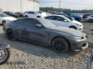 2021 BMW M4 Competition with VIN WBS33AZ0XMCH11542, listed as a Copart auction lot 67846504 with 0 mi miles and Salvage Title. Bid and sale history available at carsss.com. Image 4.