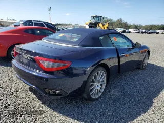 2015 Maserati GranTurismo Sport with VIN ZAM45MMA6F0148607, listed as a Copart auction lot 75114254 with Not provided miles and Salvage title. Bid and sale history available at DreamBid. Image 3.