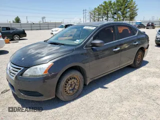 2014 Nissan Sentra SV with VIN 3N1AB7AP1EY282104, listed as a Copart auction lot 64185295 with 114,152 mi miles and Salvage title. Bid and sale history available at DreamBid. Image 1.