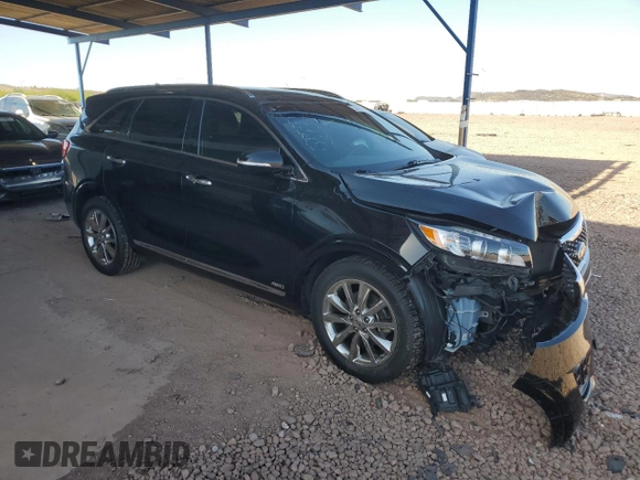 2016 Kia Sorento SX with VIN 5XYPKDA52GG001519, listed as a Copart auction lot 52014675 with 33,932 mi miles and Salvage Title. Bid and sale history available at carsss.com. Image 4.