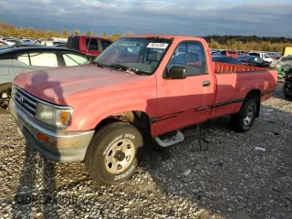 1995 Toyota T100 z VIN JT4VD21E7S0004632, wystawiony jako Copart lot #79314784 z przebiegiem 248 834 mil mil oraz Tytuł czysty. Historia ofert i sprzedaży dostępna na DreamBid. Obrazek 1.