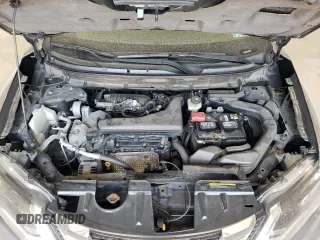 2017 Nissan Rogue SL with VIN 5N1AT2MV1HC802897, listed as a Copart auction lot 54335765 with 62,358 mi miles and Salvage Title. Bid and sale history available at carsss.com. Image 12.