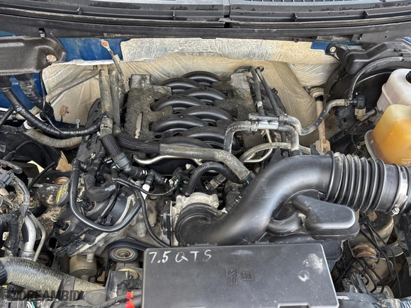 2011 Ford F-150 XL with VIN 1FTFW1EF4BKE04163, listed as a Copart auction lot 48959405 with 139,068 mi miles and Clean Title. Bid and sale history available at carsss.com. Image 7.