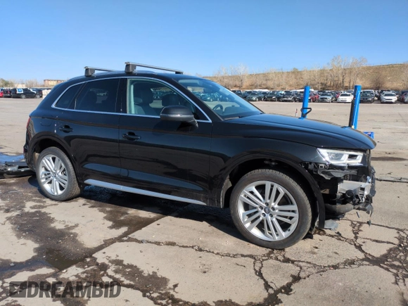 2018 Audi Q5 Premium Plus with VIN WA1BNAFY4J2024928, listed as a Copart auction lot 52381805 with 66,194 mi miles and Salvage Title. Bid and sale history available at carsss.com. Image 4.