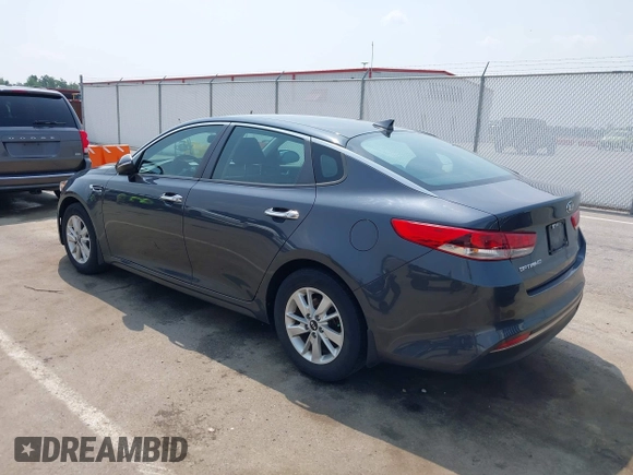 2016 Kia Optima LX with VIN KNAGT4L33G5111199, listed as a IAAI auction lot 42380970 with 97,072 mi miles and . Bid and sale history available at DreamBid. Image 3.