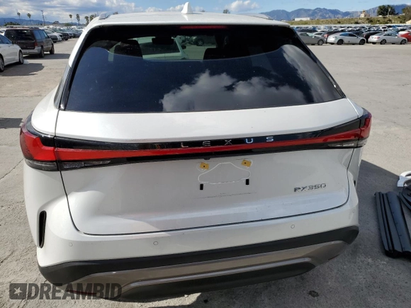 2024 Lexus RX 350 с VIN 2T2BAMBAXRC044511, выставлен на аукционе Copart как лот 47602595 с пробегом 2 328 миль миль и Списание • Salvage title. История ставок и продаж доступна на DreamBid. Изображение 6.