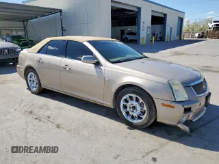 2005 Cadillac STS z VIN 1G6DC67A350148213, wystawiony jako Copart lot #59777405 z przebiegiem 118 027 mil mil oraz Czysty tytuł • Clean title. Historia ofert i sprzedaży dostępna na DreamBid. Obrazek 4.