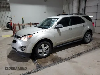 2013 Chevrolet Equinox LTZ with VIN 2GNFLGEK5D6234904, listed as a Copart auction lot 52020655 with 60,037 mi miles and Salvage Title. Bid and sale history available at carsss.com. Image 1.
