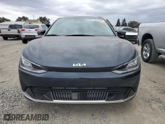 2022 Kia EV6 Wind with VIN KNDC3DLC9N5054909, listed as a Copart auction lot 76532984 with 9,180 mi miles and Salvage Title. Bid and sale history available at carsss.com. Image 5.