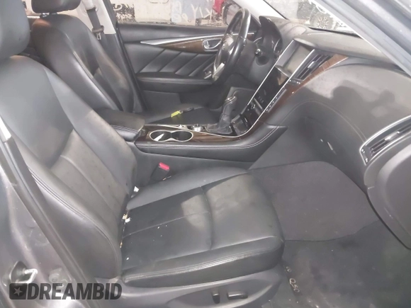 2018 Infiniti Q50 Luxe with VIN JN1EV7AP9JM366158, listed as a IAAI auction lot 41624764 with 76,550 mi miles and . Bid and sale history available at DreamBid. Image 5.