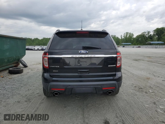 2015 Ford Explorer Limited z VIN 1FM5K7F89FGA83140, wystawiony jako Copart lot #54008905 z przebiegiem 82 232 mil mil oraz Szkoda całkowita • Salvage title. Historia ofert i sprzedaży dostępna na DreamBid. Obrazek 6.