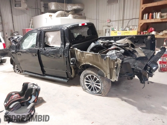 2019 Ford F-150 XL with VIN 1FTEW1EP2KFB53267, listed as a IAAI auction lot 41849110 with 1 mi miles. Bid and sale history available at carsss.com. Image 3.