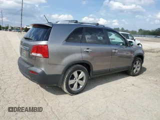 2013 Kia Sorento EX with VIN 5XYKU4A68DG326491, listed as a Copart auction lot 56232795 with 143,262 mi miles and Clean title. Bid and sale history available at DreamBid. Image 3.