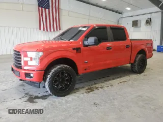 2017 Ford F-150 XL with VIN 1FTEW1EG0HKC27236, listed as a Copart auction lot 48115005 with 144,666 mi miles and Clean Title. Bid and sale history available at DreamBid. Image 1.