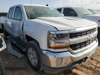 2017 Chevrolet Silverado 1500 LT with VIN 3GCPCREC1HG390899, listed as a Copart auction lot 51243975 with 107,246 mi miles and Salvage Title. Bid and sale history available at carsss.com. Image 4.