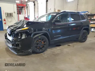 2017 Jeep Cherokee Latitude with VIN 1C4PJLCB7HW643173, listed as a Copart auction lot 62900685 with 108,531 mi miles and Salvage title. Bid and sale history available at DreamBid. Image 1.