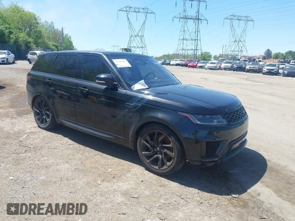 2019 Land Rover Range Rover Sport HSE Dynamic with VIN SALWV2SV8KA820624, listed as a IAAI auction lot 42109920 with 122,076 mi miles and . Bid and sale history available at DreamBid. Image 1.