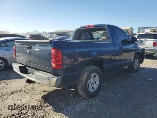 2007 Dodge 1500 SLT with VIN 1D7HA16P87J593935, listed as a Copart auction lot 43614995 with 147,403 mi miles and Clean Title. Bid and sale history available at DreamBid. Image 3.