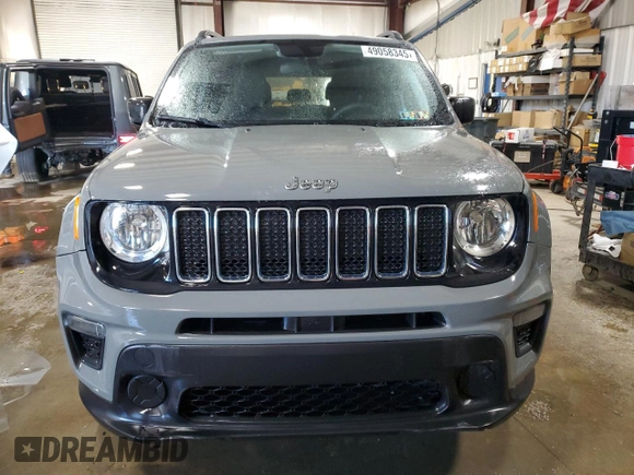 2020 Jeep Renegade Sport z VIN ZACNJBAB7LPL94803, wystawiony jako Copart lot #49058345 z przebiegiem 82 828 mil mil oraz Szkoda całkowita • Salvage title. Historia ofert i sprzedaży dostępna na DreamBid. Obrazek 5.