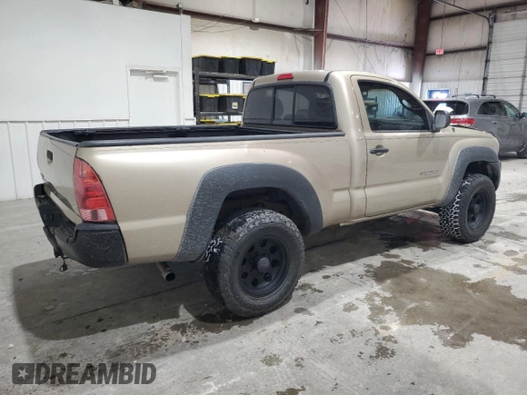 2005 Toyota Tacoma with VIN 5TEPX42N35Z140061, listed as a Copart auction lot 46068485 with 177,360 mi miles and Salvage Title. Bid and sale history available at carsss.com. Image 3.