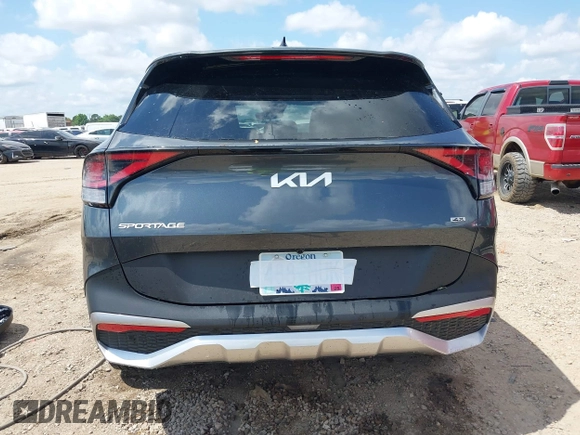 2024 Kia Sportage LX with VIN KNDPUCDF6R7283396, listed as a IAAI auction lot 42120724 with 28,387 mi miles and . Bid and sale history available at DreamBid. Image 16.