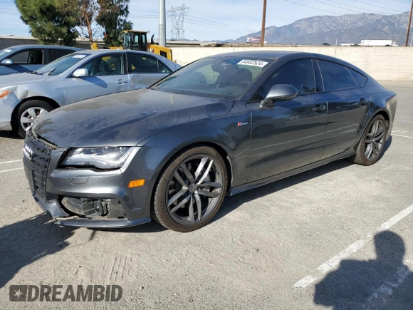 2015 Audi A7 Prestige with VIN WAU2GAFC9FN007341, listed as a Copart auction lot 84932524 with 62,672 mi miles and Salvage title. Bid and sale history available at DreamBid. Image 1.