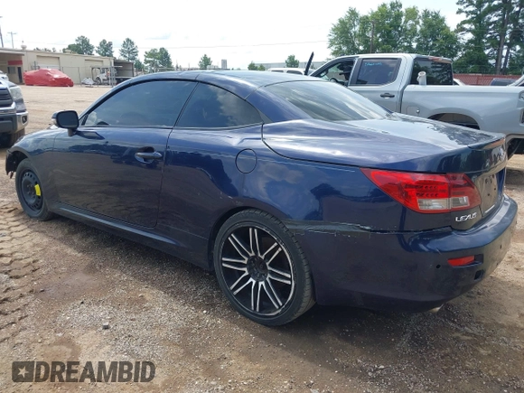 2011 Lexus IS 250 C with VIN JTHFF2C28B2516890, listed as a IAAI auction lot 42659330 with 205,911 mi miles and . Bid and sale history available at DreamBid. Image 3.