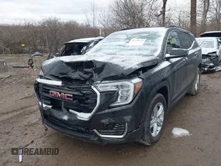 2022 GMC Terrain SLE with VIN 3GKALMEV7NL113014, listed as a IAAI auction lot 41735575 with 35,322 mi miles. Bid and sale history available at carsss.com. Image 17.