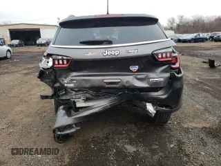2022 Jeep Compass North with VIN 3C4NJDBB6NT203378, listed as a Copart auction lot 83439544 with 17,014 mi miles and Salvage Title. Bid and sale history available at DreamBid. Image 6.