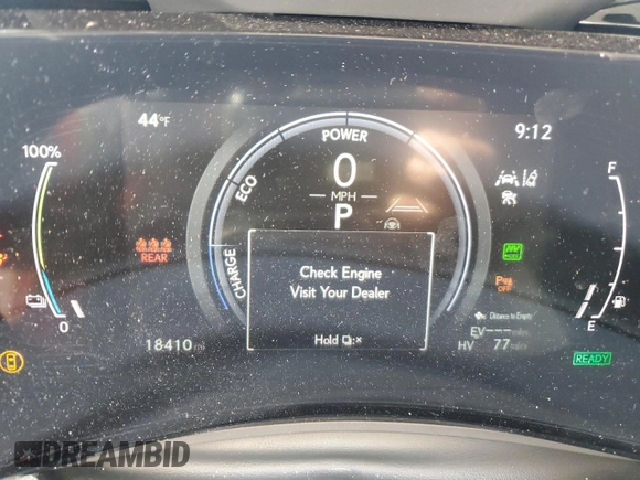 2024 Lexus NX 450h+ Luxury z VIN JTJHKCFZ0R2040386, wystawiony jako Copart lot #50497555 z przebiegiem 18 410 mil mil oraz Szkoda całkowita • Salvage title. Historia ofert i sprzedaży dostępna na DreamBid. Obrazek 9.