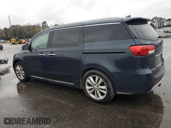 2017 Kia Sedona SX-L with VIN KNDME5C14H6271978, listed as a Copart auction lot 84454624 with 79,753 mi miles and Clean Title. Bid and sale history available at carsss.com. Image 2.