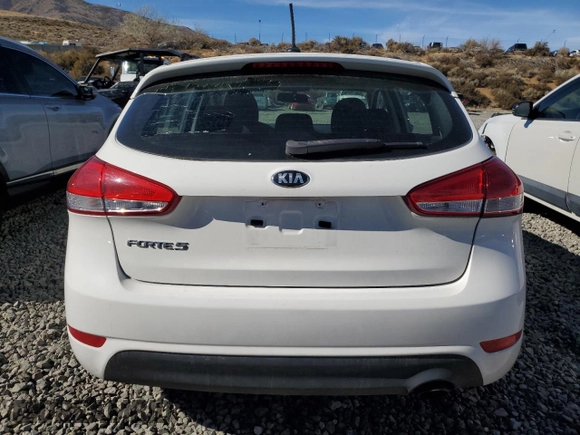2018 Kia Forte LX with VIN KNAFK5A88J5772981, listed as a Copart auction lot 76985474 with 93,199 mi miles and Salvage Title. Bid and sale history available at carsss.com. Image 6.
