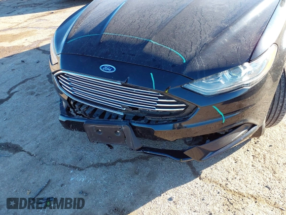 2017 Ford Fusion SE with VIN 3FA6P0H72HR396344, listed as a IAAI auction lot 41460068 with 56,502 mi miles. Bid and sale history available at carsss.com. Image 19.