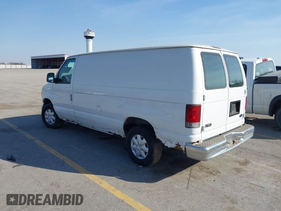 2003 Ford Econoline Cargo with VIN 1FTRE14213HA14635, listed as a IAAI auction lot 41805091 with 108,748 mi miles and . Bid and sale history available at DreamBid. Image 3.