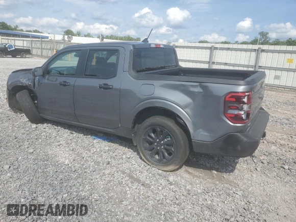 2024 Ford Maverick XLT with VIN 3FTTW8H34RRB36752, listed as a Copart auction lot 57611195 with 4,568 mi miles and Salvage title. Bid and sale history available at DreamBid. Image 2.