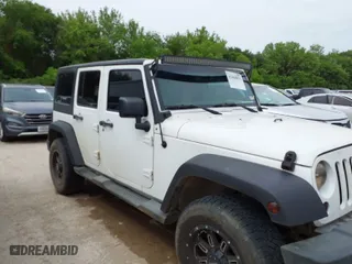2013 Jeep Wrangler Unlimited Sport with VIN 1C4BJWDG8DL511315, listed as a IAAI auction lot 42004971 with 136,630 mi miles. Bid and sale history available at carsss.com. Image 13.