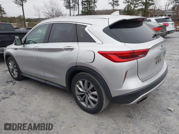 2019 Infiniti QX50 Essential z VIN 3PCAJ5M13KF136032, wystawiony jako IAAI lot #41391260 z przebiegiem 102 407 mil mil oraz . Historia ofert i sprzedaży dostępna na DreamBid. Obrazek 3.